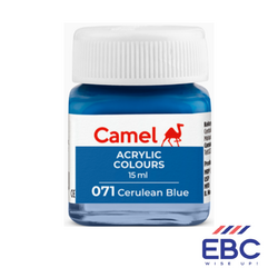 CAMEL  Acrylic Colour - 071 Cerulean Blue 15ml